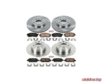 Power Stop Autospecialty Brake Kit Front & Rear Nissan Sentra 2007-2012 - KOE4475