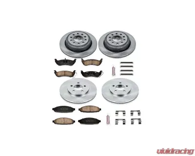 Power Stop Autospecialty Brake Kit Front & Rear Lincoln Town Car 2003-2011 - KOE4486