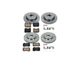 Power Stop Autospecialty Brake Kit Front & Rear Infiniti G35 2003-2004