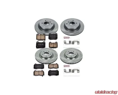 Power Stop Autospecialty Brake Kit Front & Rear Infiniti G35 2003-2004 - KOE4488