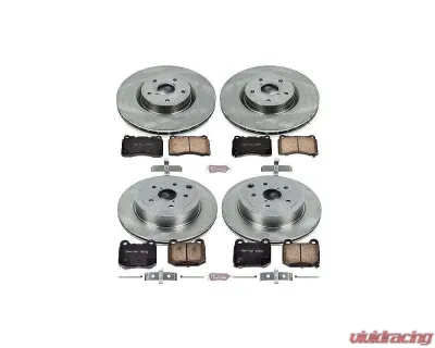 Power Stop Autospecialty Brake Kit Front & Rear Subaru Impreza 2008-2014 - KOE4490