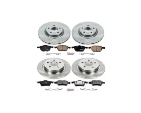 Power Stop Autospecialty Brake Kit Front & Rear Volvo S40 2004-2005