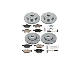 Power Stop Autospecialty Brake Kit Front & Rear Mercedes-Benz S500 2003-2006