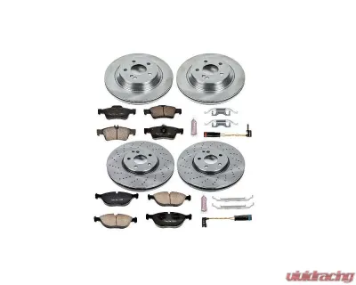 Power Stop Autospecialty Brake Kit Front & Rear Mercedes-Benz S500 2003-2006 - KOE4507