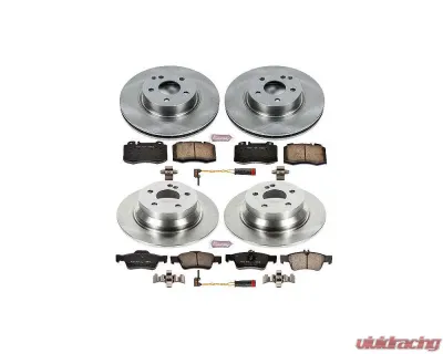 Power Stop Autospecialty Brake Kit Front & Rear Mercedes-Benz E500 2004-2006 - KOE4513