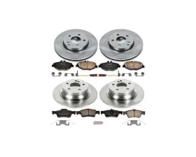 Power Stop Autospecialty Brake Kit Front & Rear Mercedes-Benz E320 2003-2005