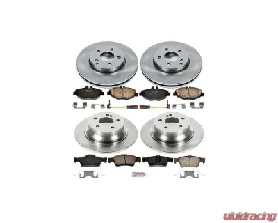 Power Stop Autospecialty Brake Kit Front & Rear Mercedes-Benz E320 2003-2005 - KOE4514