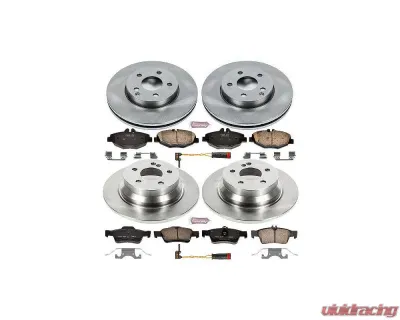 Power Stop Autospecialty Brake Kit Front & Rear Mercedes-Benz E320 2006 - KOE4515