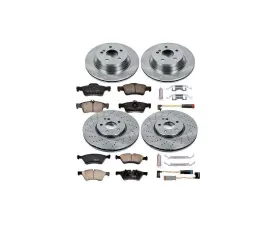Power Stop Autospecialty Brake Kit Front & Rear Mercedes-Benz E500 2006