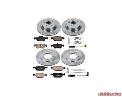 Power Stop Autospecialty Brake Kit Front & Rear Mercedes-Benz E500 2004-2005 - KOE4517