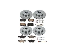 Power Stop Autospecialty Brake Kit Front & Rear Mercedes-Benz E350 2006