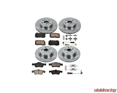Power Stop Autospecialty Brake Kit Front & Rear Mercedes-Benz E350 2006 - KOE4520