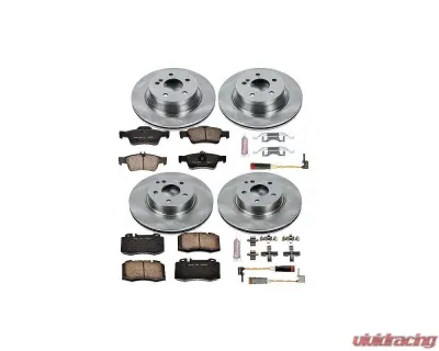 Power Stop Autospecialty Brake Kit Front & Rear Mercedes-Benz E500 2003-2006 - KOE4521