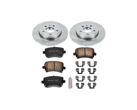Power Stop Autospecialty Brake Kit Rear Audi A4 2005-2009
