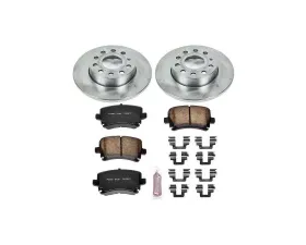 Power Stop Autospecialty Brake Kit Rear Audi A3 2008