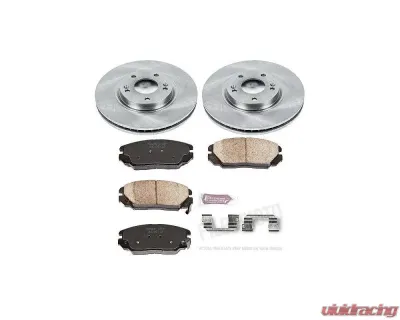 Power Stop Autospecialty Brake Kit Front Hyundai Sonata 2006-2010 - KOE4647