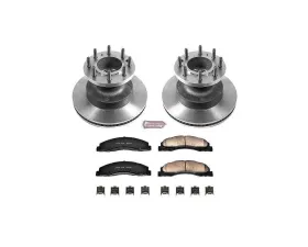 Power Stop Autospecialty Brake Kit Front Ford E-350 Super Duty 2008-2019