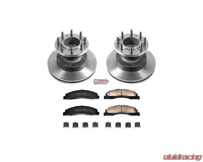 Power Stop Autospecialty Brake Kit Front Ford E-350 Super Duty 2008-2019 - KOE4717