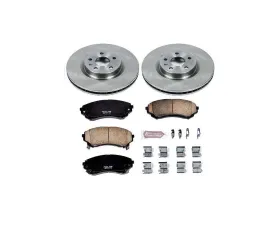 Power Stop Autospecialty Brake Kit Front Cadillac CTS 2008-2014
