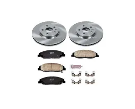 Power Stop Autospecialty Brake Kit Front Cadillac CTS 2008-2014