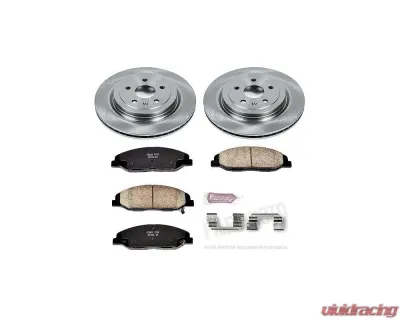 Power Stop Autospecialty Brake Kit Rear Cadillac CTS 2008-2014 - KOE4723