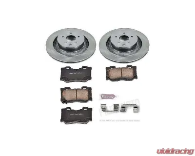 Power Stop Autospecialty Brake Kit Rear Infiniti G37 2008-2013 - KOE4732