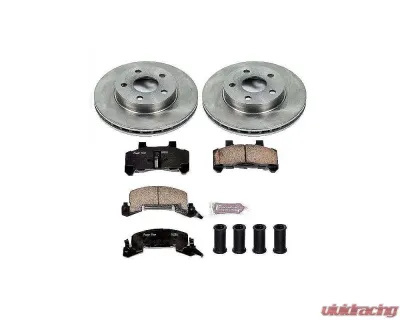 Power Stop Autospecialty Brake Kit Front Buick Skyhawk 1988-1989 - KOE4808