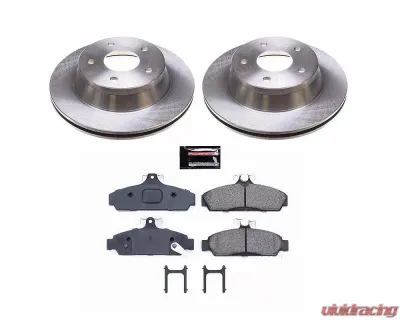 Power Stop Autospecialty Brake Kit Front Chevrolet Corvette 1984-1987 - KOE4810