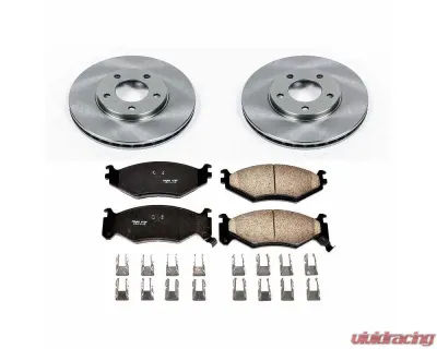 Power Stop Autospecialty Brake Kit Front Chrysler Town & Country 1991-1995 - KOE4975