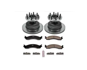 Power Stop Autospecialty Brake Kit Front Ford E-350 Club Wagon 2003-2005