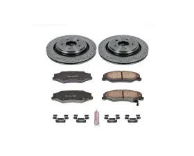 Power Stop Autospecialty Brake Kit Rear Cadillac XLR 2006-2009
