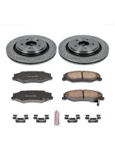 Power Stop Autospecialty Brake Kit Rear Cadillac XLR 2006-2009                                     - KOE5159 - Image 2