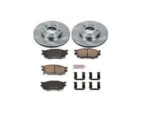 Power Stop Autospecialty Brake Kit Front Mazda 626 1998-2002