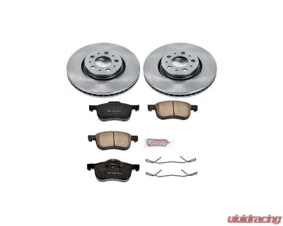 Power Stop Autospecialty Brake Kit Front Volvo S60 2001-2009 - KOE5193