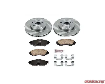 Power Stop Autospecialty Brake Kit Front Daewoo Leganza 1999-2002 - KOE5199