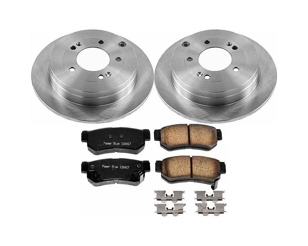 Power Stop Autospecialty Brake Kit Rear Hyundai Azera 2006-2009 - KOE5209