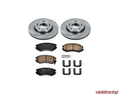 Power Stop Autospecialty Brake Kit Front Hyundai Elantra 2007-2010 - KOE5291