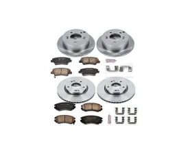 Power Stop Autospecialty Brake Kit Front & Rear Hyundai Sonata 2008-2010