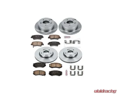 Power Stop Autospecialty Brake Kit Front & Rear Hyundai Sonata 2008-2010 - KOE5367