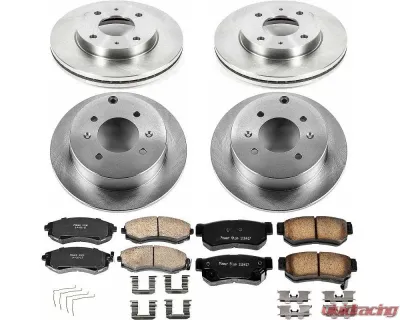 Power Stop Autospecialty Brake Kit Front & Rear Hyundai Sonata 2002-2003 - KOE5371