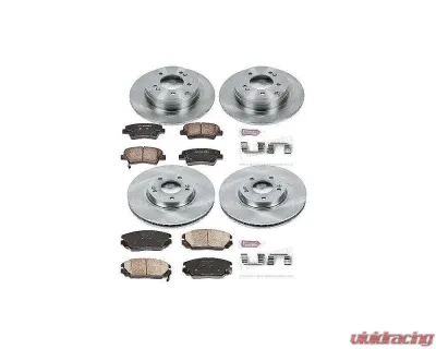 Power Stop Autospecialty Brake Kit Front & Rear Hyundai Sonata 2008-2010 - KOE5375