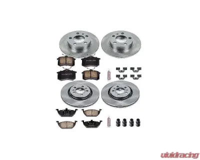 Power Stop Autospecialty Brake Kit Front & Rear Volkswagen Beetle 1998 - KOE5402