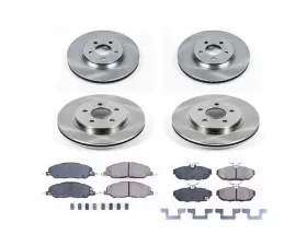 Power Stop Autospecialty Brake Kit Front & Rear Ford Mustang 2011-2014