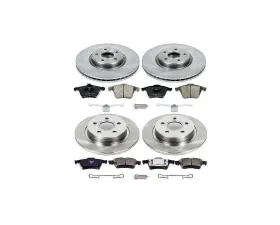 Power Stop Autospecialty Brake Kit Front & Rear Volvo S40 2004-2005