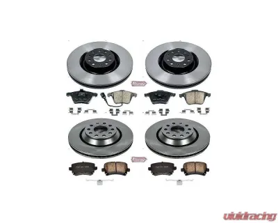Power Stop Autospecialty Brake Kit Front & Rear Volkswagen CC 2009-2011 - KOE5471