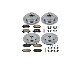 Power Stop Autospecialty Brake Kit Front & Rear Toyota Avalon 2005-2007
