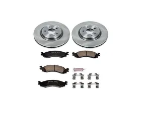 Power Stop Autospecialty Brake Kit Front Ford Taurus 2010