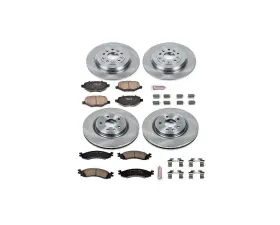 Power Stop Autospecialty Brake Kit Front & Rear Ford Taurus 2010