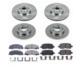 Power Stop Autospecialty Brake Kit Front & Rear Chevrolet Impala 2012-2013