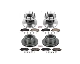 Power Stop Autospecialty Brake Kit Front & Rear Ford F-350 Super Duty 2010-2011